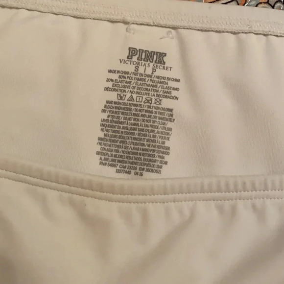 NWT Victoria’s Secret PINK White Bikini Bottom - Picture 3 of 4